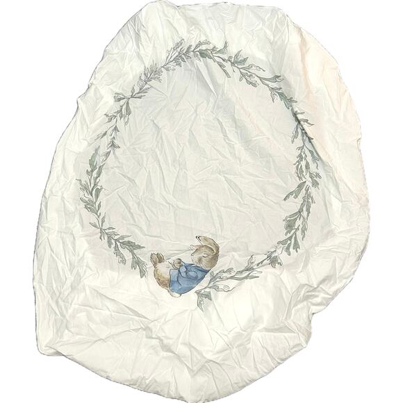 Pottery Barn Peter Rabbit Fitted Crib Sheet Toddler Bed - Picture 1 of 4